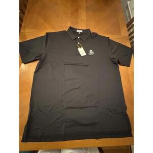 Peter Millar Royal Lytham Black Polo Shirt 2xl